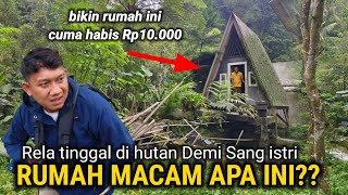 BERTAHAN HIDUP SELAMA 10 TAHUN DI TENGAH HUTAN GAK NYANGKA ADA ORANG TINGGAL DI RUMAH UNIK DAN ANEH