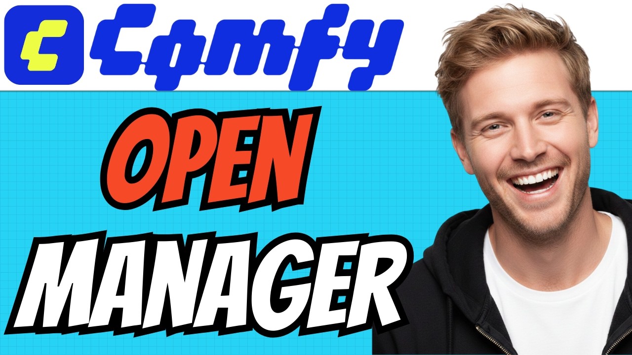 How To OPEN COMFYUI MANAGER MENU (QUICK & EASY) 2026 - YouTube