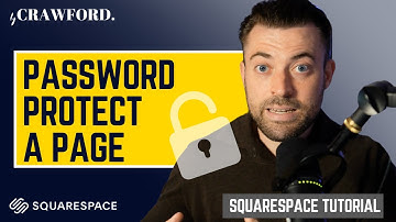 Add a Password to a Page [EASY Squarespace Guide]
