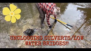 UNCLOGGING CULVERTS IN BEAUTIFUL COUNTRYSIDE! 04/2024 by culverts, bridges and ditches…oh my 21,078 views 2 weeks ago 29 minutes