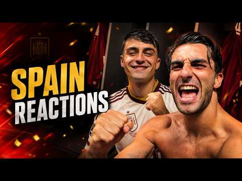 WE WON! 🇪🇸 Spain’s Emotional Reactions After Beating France