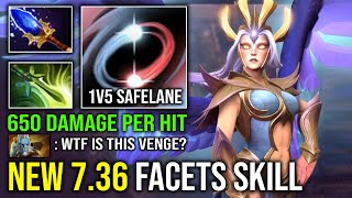 NEW 7.36 Safelane Right Click Arcana Vengeful Spirit Facets Skill Soul Strike 650 Damage Dota 2