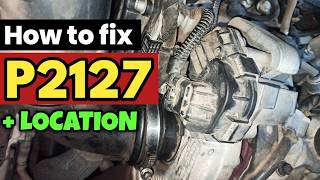 P2127 | p2127 throttle/pedal position sensor/switch a circuit low | code p2127 | p2127 obd2