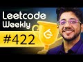 Building DP States like a charm! LIVE Leetcode Weekly 422 | Community Classes