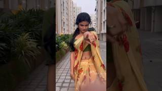 Akshitha Ashok saree navel show ❤️ | Tamil actress hot navel | Oruthala kadhala thandha | #shorts screenshot 2