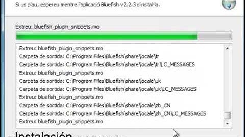 bluefish demostracion