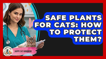 Safe Plants For Cats: How To Protect Them? - Happy Cat Handbook
