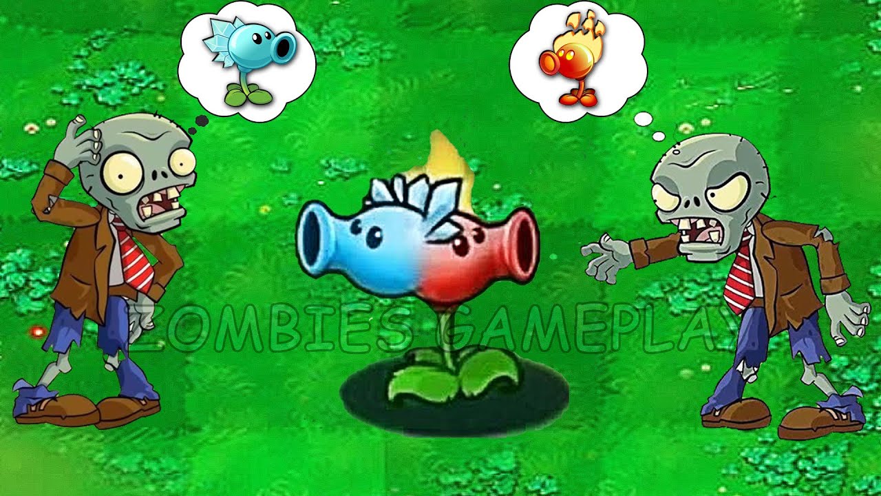 Plants vs Zombies 2 PC - Snow Pea and Repeater vs Gargantuar/ PvZ Gameplay  - video Dailymotion