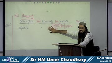 CAF 1 POST BATCH Sir Umer Lecture 73 A2