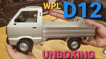 WPL D12 Unboxing and First Impressions ( 1/10 Kei Truck )