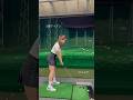 練習場のショット⛳️ #ゴルフ #スイングトップ #ゴルフウェア #ゴルフ女子 #golf #ゴルフスイング