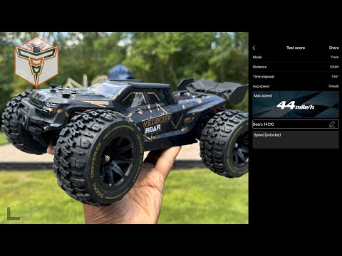 DEERC 14210 1/14 RCカー 76km/h Deerc 14210 Black 1: 14 Extreme Fast RTR Brushless RC Car