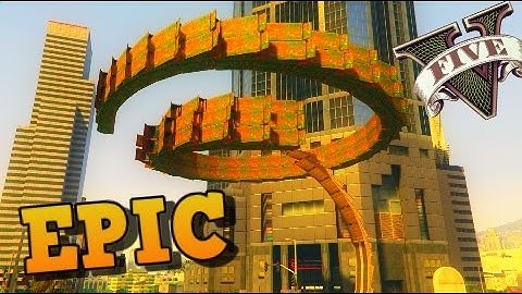 GTA 5 Online  LOOP A TORNADO ( $ 14,640 & 5000 RP custom race GTA V stunts )