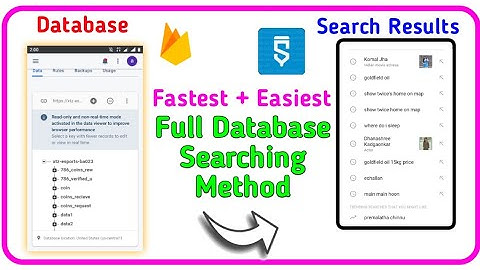 How to search Firebase database in sketchware Very Easy & Fast Method in Sketchware Pro