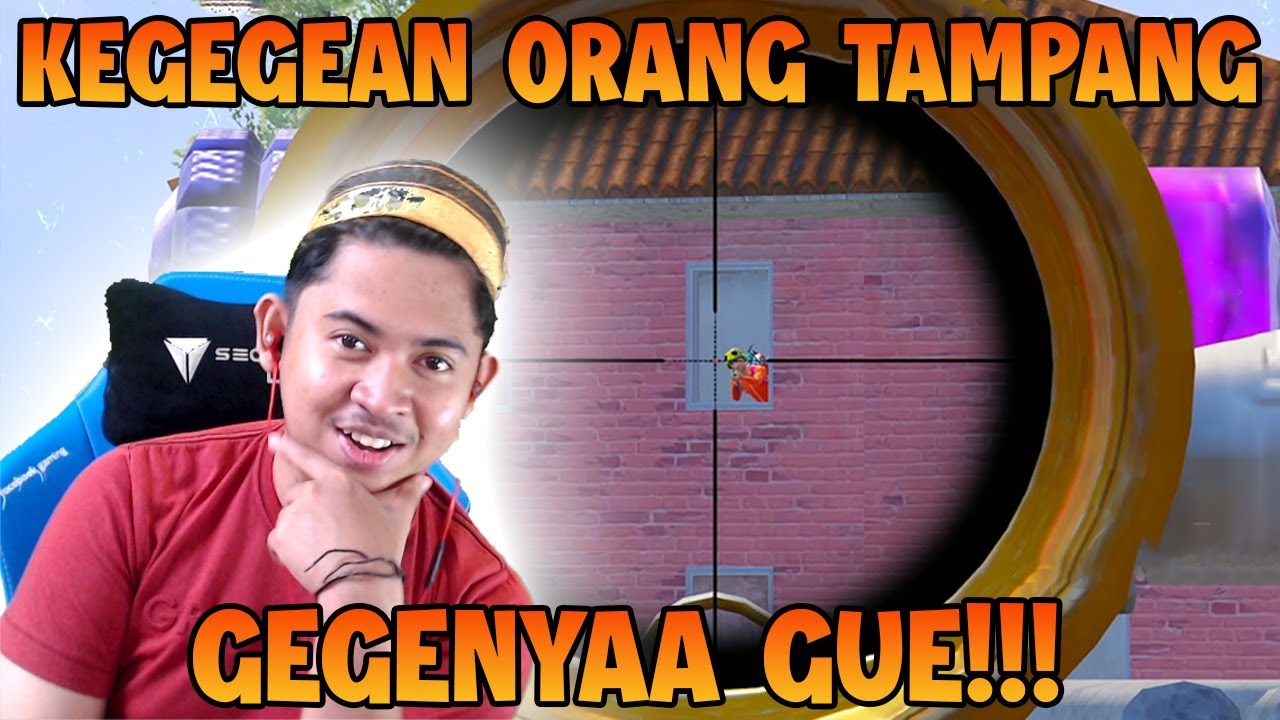 GILAA BOSS GEGENYA GUEE!!? KEGEGEAN ORANG TAMPAN NIHHH NGAHAH!!!| PUBG Mobile