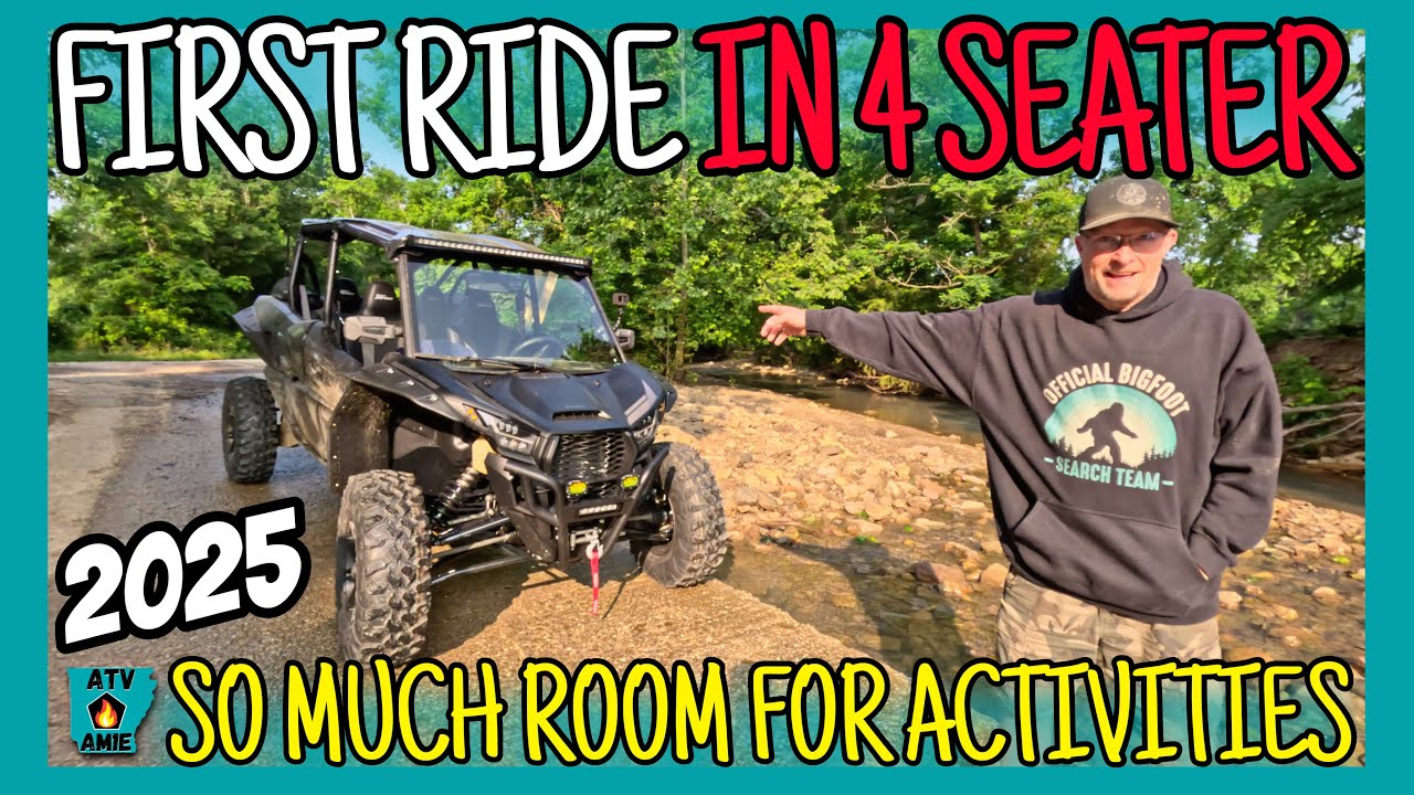 First Ride in the 2025 Kawasaki Teryx KRX 4 – Ozark Break-In