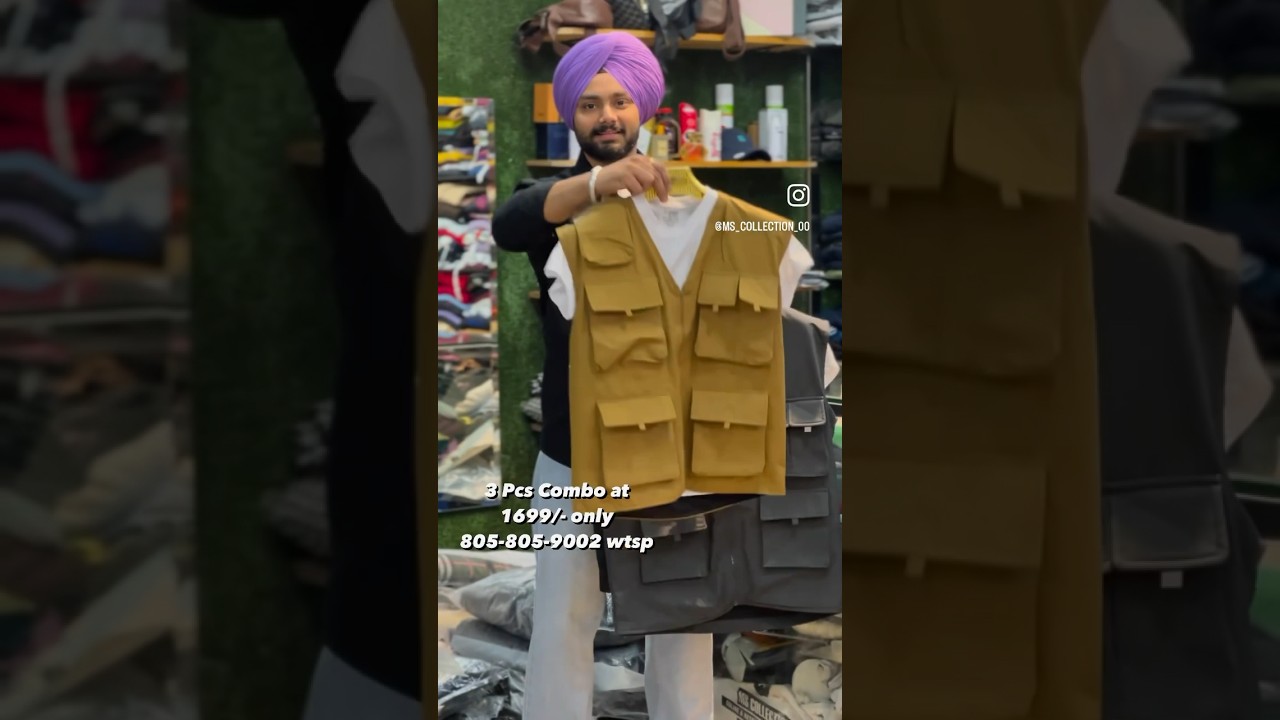 Moosewala Camo Jacket Combo ! MS COLLECTION LUDHIANA