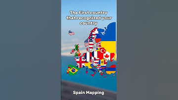 First country that recognized your country #geography #europe #map #mapping #history #shorts