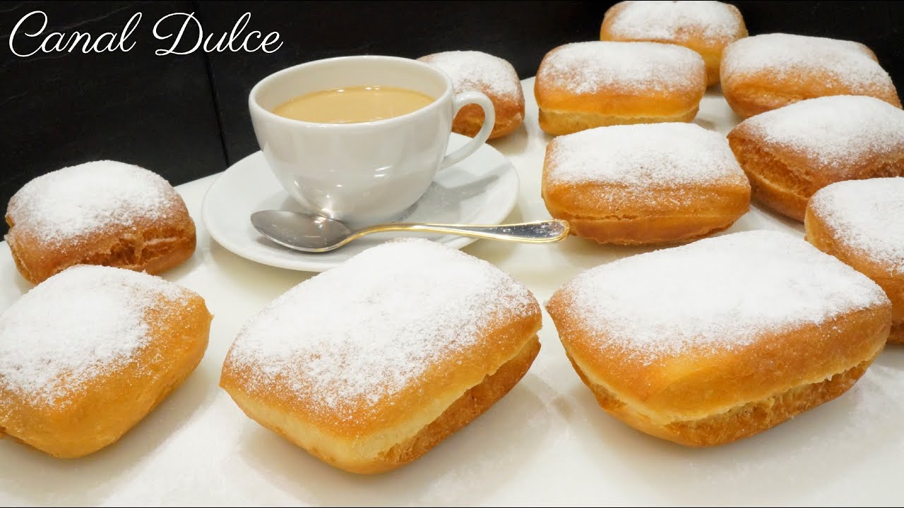 RECETA DE LA PRINCESA Y EL SAPO BEIGNETS O DONAS CUADRADAS