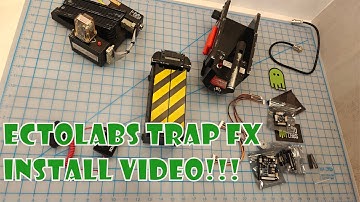 ECTOLABS Trap Fx: INSTALL VIDEO PnP Replacement Electronics Kit for HASLAB Ghostbusters Ghost Trap!