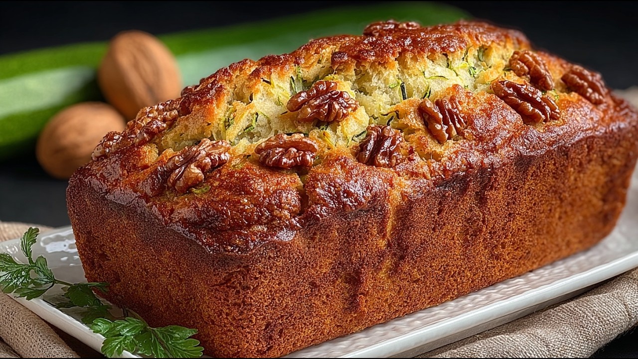 Healthy Keto Zucchini Bread for Gut and Vascular Health – Gluten and Sugar Free Recipe🥒🍞💚