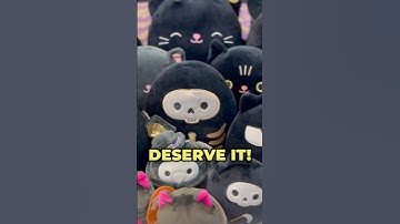 I want my own BLACK 🖤 SQUISHMALLOWS planet! #squishmallows #shorts