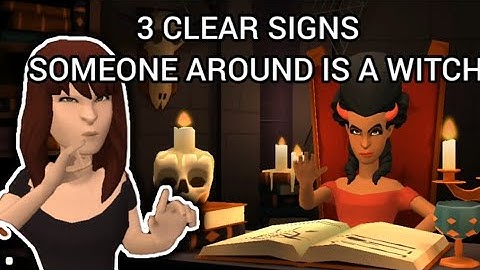 3 CLEAR SIGNS THAT SOMEONE AROUND IS A WITCH(CHRISTIAN ANIMATION)