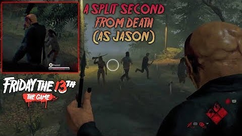Friday The 13th The Game: A Split Second From Death