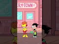 Robin&#39;s not too happy when Kid Flash takes over |Teen Titans Go! |#shorts #kids