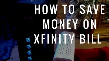 How to save money on Xfinity bill getting your owned modem