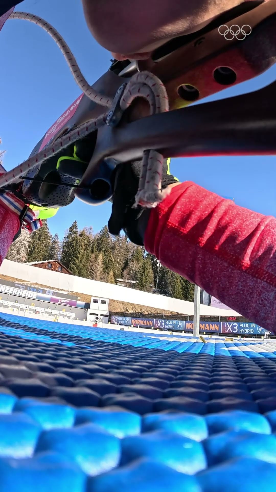 Biathlon POV! ? What it's like behind the skis and behind the rifle!