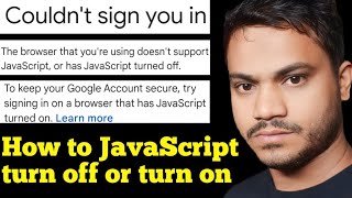 JavaScript Turn off or Turn on, All Smart Phones, Google Chrome Browser, By HM Tec screenshot 4