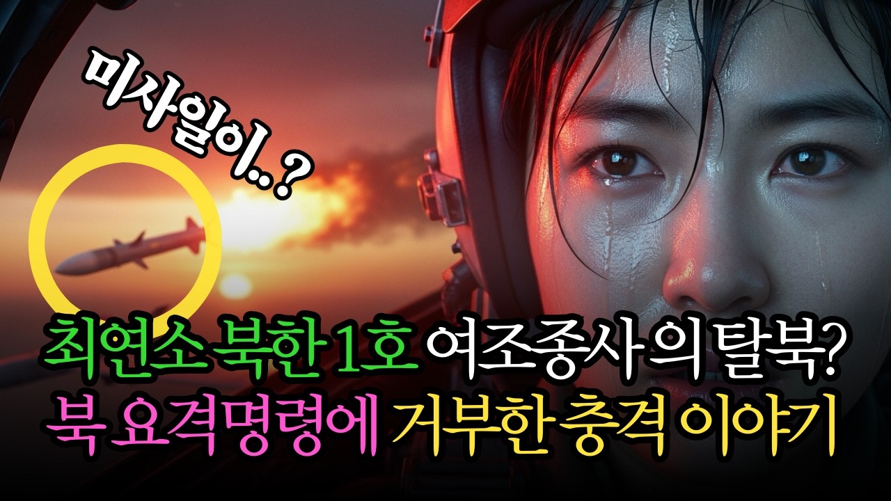 “북한 1호 여성 조종사였던 제가 요격 명령을 거부한 이유”| 북한사연 | 감동사연 | 탈북이야기 #사연라디오 #북한실화 #북한여성#북한탈북 #북한이야기