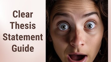 Crafting a Clear Thesis Statement: Your Guide to Effective Writing