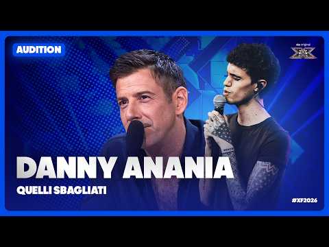 Danny Anania | “The Wrong Ones” | Audition Performance | X Factor 2026