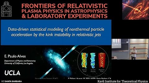 Data-driven statistical modeling of nonthermal particle acceleration by... | E. Paulo Alves (UCLA)
