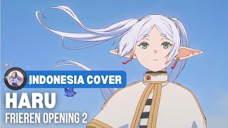 Frieren: Beyond Journey's End - Opening 2「Yorushika - Haru」| Indonesia Cover