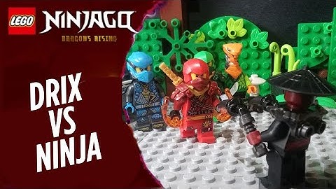 Drix Vs Ninja | Ninjago Dragons Rising Season 3 Recreation
