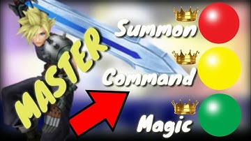 FF7 HD - Master Summon, Master Command, Master Magic