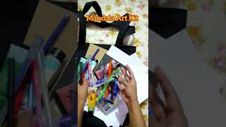 Homemade Mandala Art Kit shorts shortvideo youtubeshorts DIY crafterstaffy reels