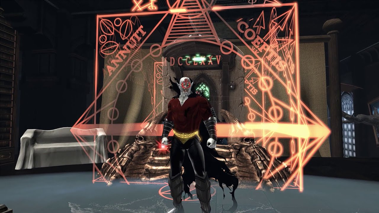 DC Universe Online Halloween themed base Sinister Insidum YouTube