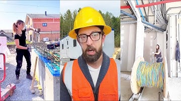 Smart construction skills and workers leave onlookers amazed👷✅ #skills #workers #hacks #amazing 