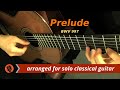 J.S. Bach - "Prelude," from Partita for Lute in C Minor, BWV 997 (Guitar Transcription)