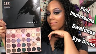 NEW Morphe 35C Everyday Chic Palette First Impressions | Review | Swatches | Demo