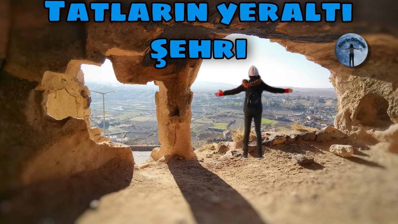 3000 yıllık tuvalete girdim / Tatlarin yeraltı şehri (Acıgöl yeraltı şehri) #cappadocia #nevşehir
