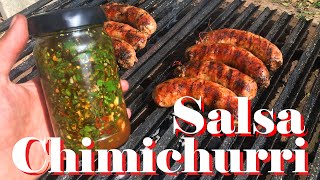 Como Hacer Salsa Chimichurri Tradicional Y Choripán Argentino El Rancho