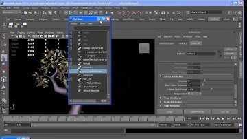 Tutorial: Using nParticles for falling leaves Part 05