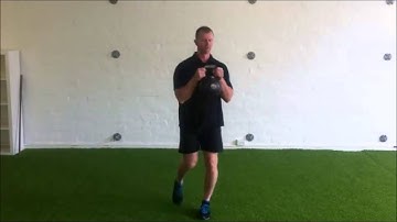 Kettlebell Goblet split squat