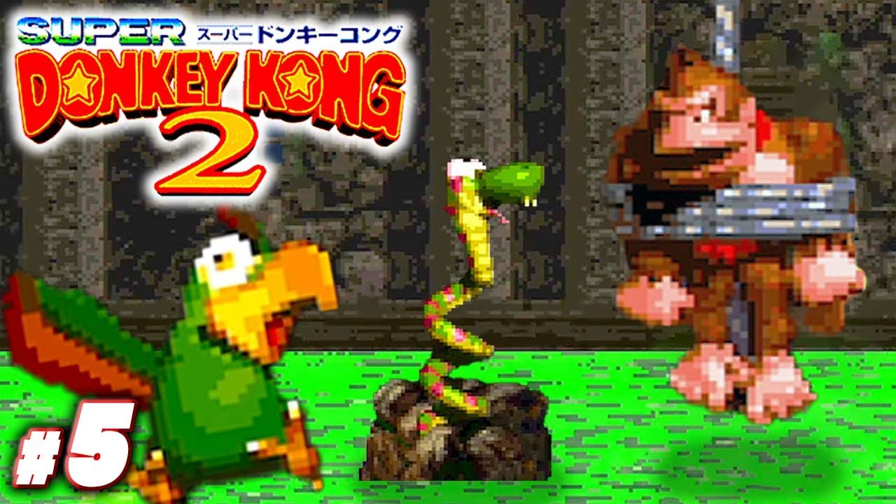 超鬼畜になった名作アクションゲーム『スーパードンキーコング2』 #5