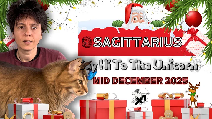 SAGITTARIUS ♐︎ MID DECEMBER 2025 - "Say Hi To The Unicorn" [MID MONTHLY Reading]